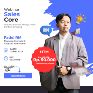 Webinar Sales Core - Cara Mudah Jualan PRO